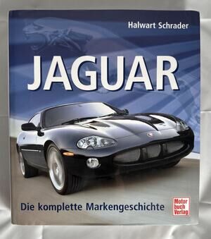 Jaguar Halwart Schrader History Book German Version- Only German Language